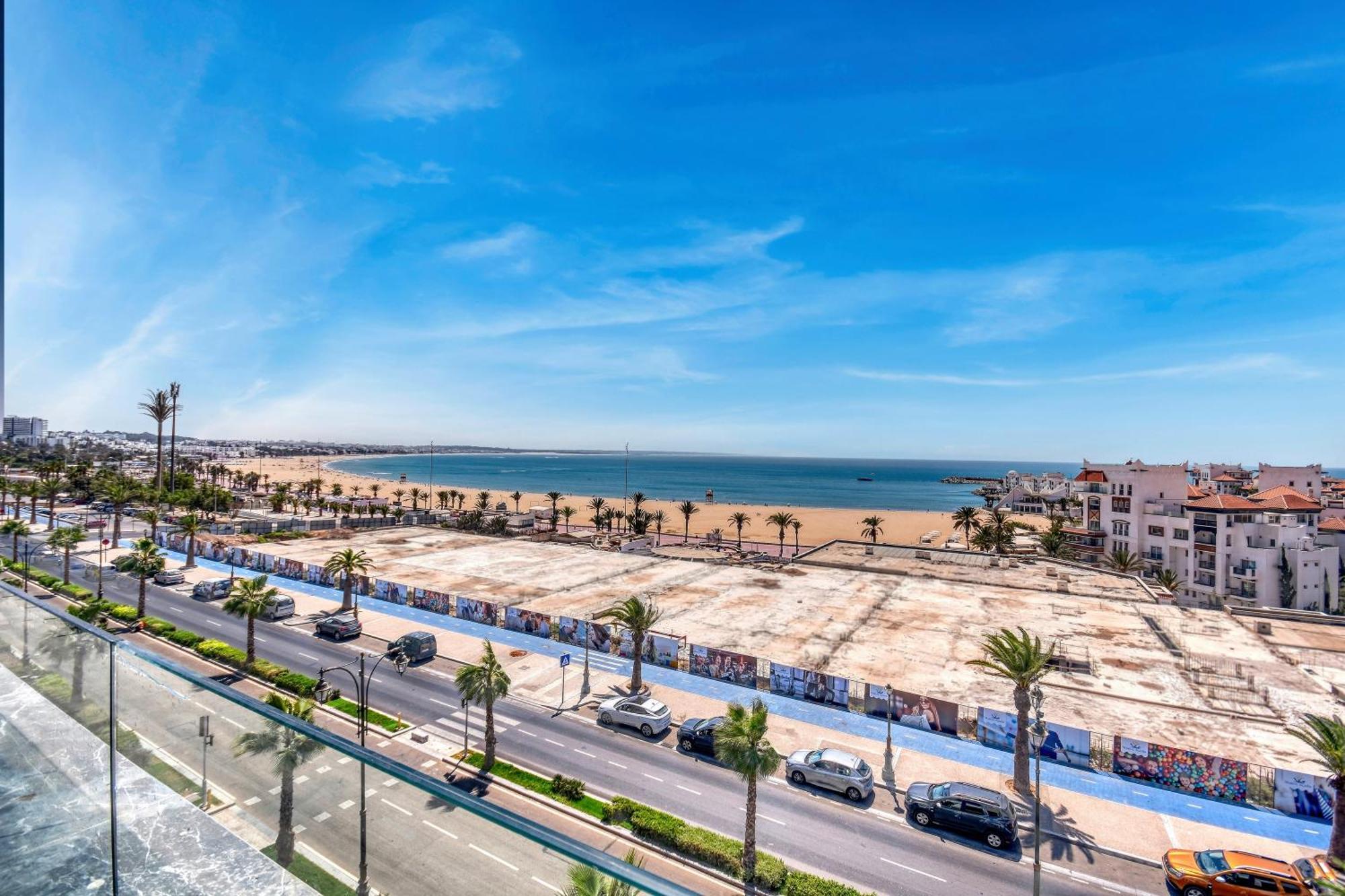 Luxury Seafront Appartement 6-7P Agadir Exterior photo